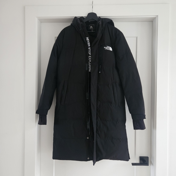The North Face Jackets & Blazers - The North Face Black Long Puffer Coat with Hood